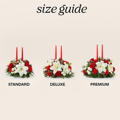 Seasonal Festivities Centerpiece – CHRISTINE'S CREATIONS FLOWER SHOP, West Haven CT