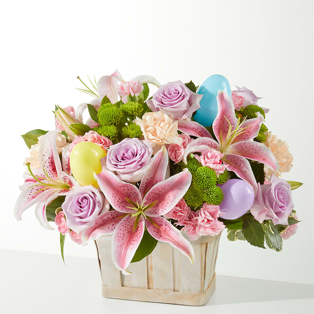 Eggcellent Blooms Basket