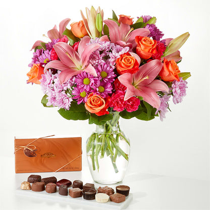 One and Only Bouquet and Chocolate Bundle