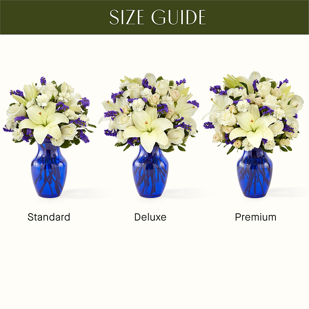 Sapphire Rush Bouquet – CHRISTINE'S CREATIONS FLOWER SHOP, West Haven CT