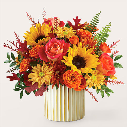 Fall Campfire Bouquet – CHRISTINE'S CREATIONS FLOWER SHOP, West Haven CT