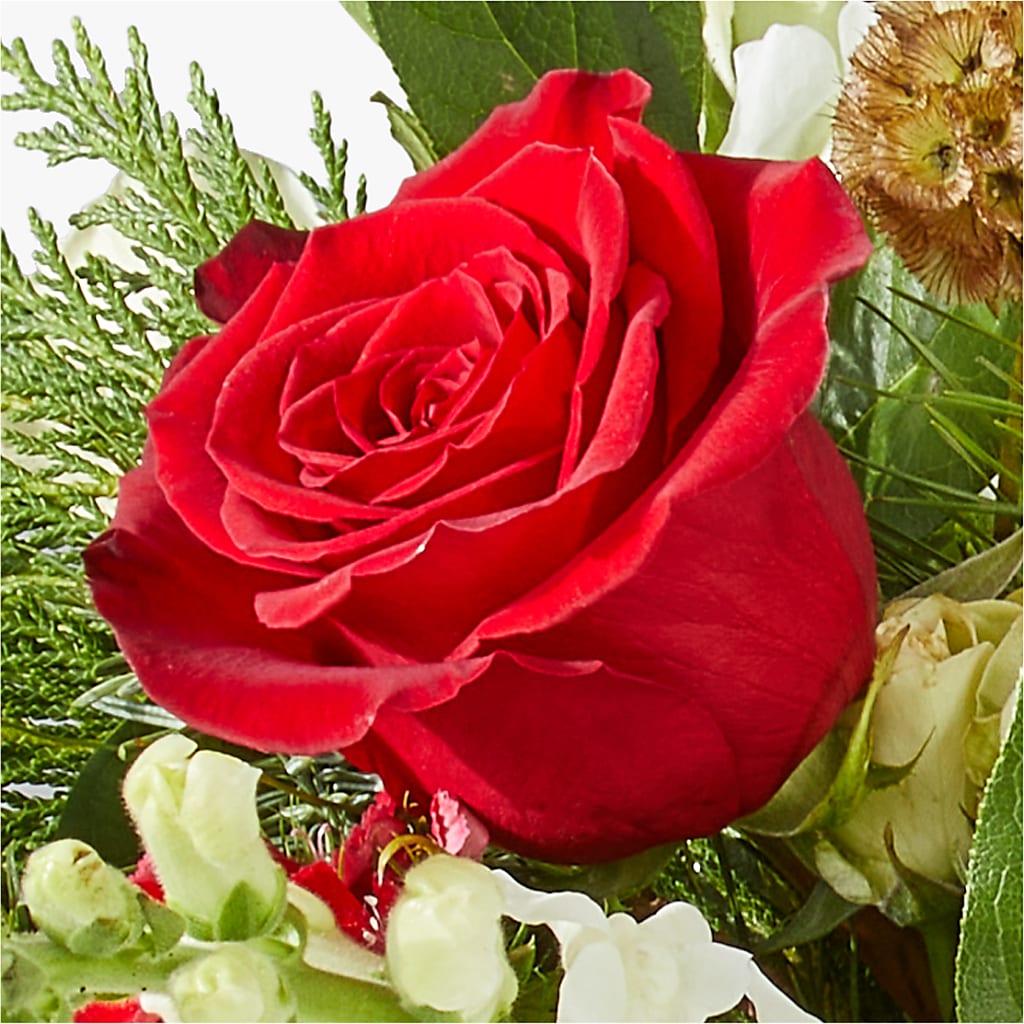 Deck the Halls Bouquet – CHRISTINE'S CREATIONS FLOWER SHOP, West Haven CT