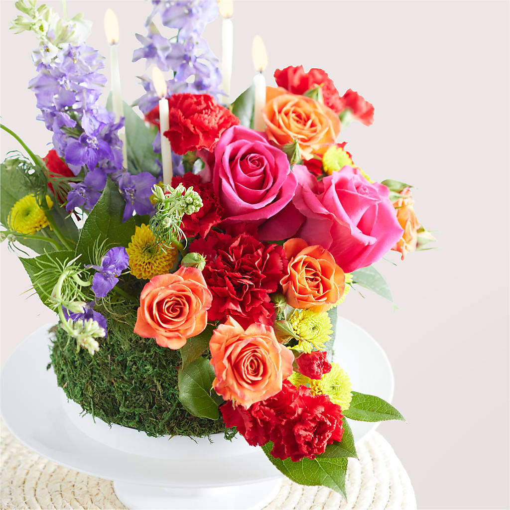 Best Year Yet Floral Cake – CHRISTINE'S CREATIONS FLOWER SHOP, West Haven CT