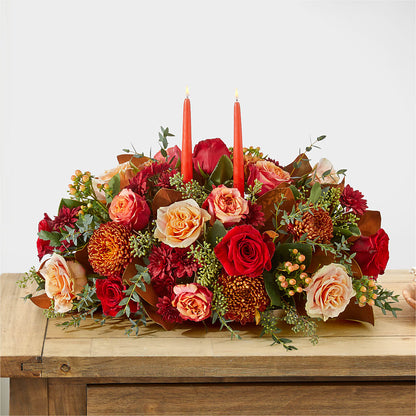 Gather Near Centerpiece – CHRISTINE'S CREATIONS FLOWER SHOP, West Haven CT