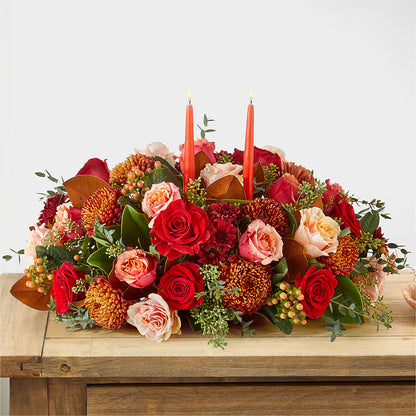 Gather Near Centerpiece – CHRISTINE'S CREATIONS FLOWER SHOP, West Haven CT