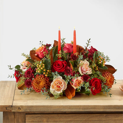 Gather Near Centerpiece – CHRISTINE'S CREATIONS FLOWER SHOP, West Haven CT