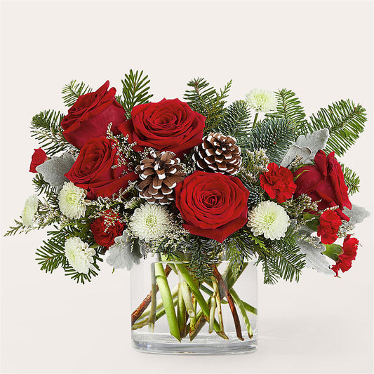 Yule Cheer Bouquet – CHRISTINE'S CREATIONS FLOWER SHOP, West Haven CT
