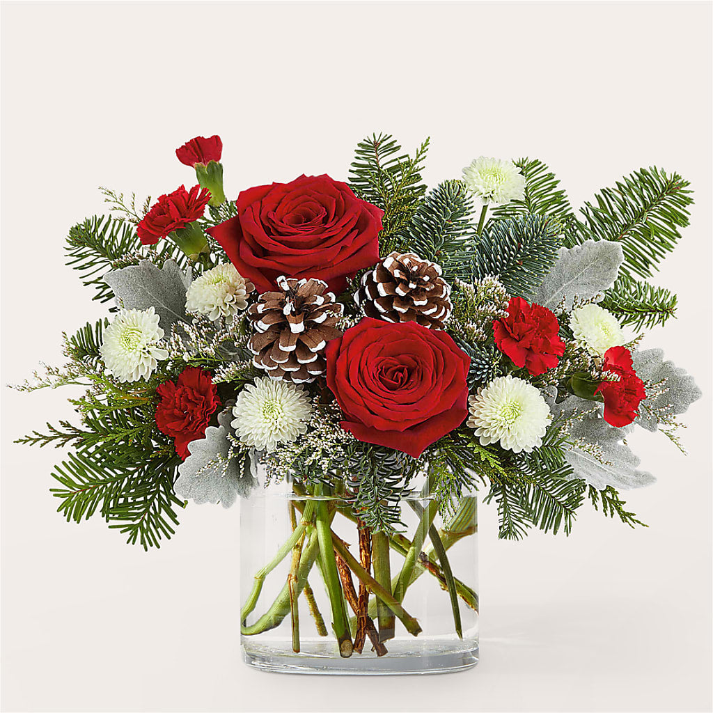 Yule Cheer Bouquet – CHRISTINE'S CREATIONS FLOWER SHOP, West Haven CT