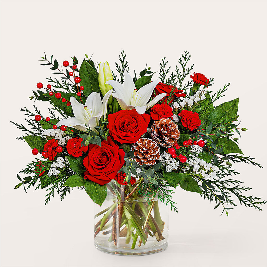 Best in Snow Bouquet – CHRISTINE'S CREATIONS FLOWER SHOP, West Haven CT