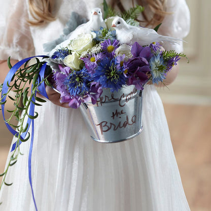 Enchantment Flower Girl Arrangement – CHRISTINE'S CREATIONS FLOWER SHOP, West Haven CT
