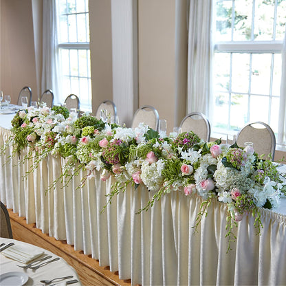 State of Joy Head Table Arrangement – CHRISTINE'S CREATIONS FLOWER SHOP, West Haven CT