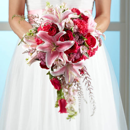 Lily & Rose Bouquet – CHRISTINE'S CREATIONS FLOWER SHOP, West Haven CT