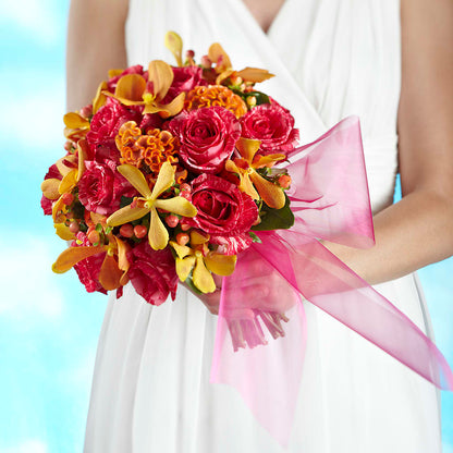 Brilliant Shades of Love Bouquet – CHRISTINE'S CREATIONS FLOWER SHOP, West Haven CT