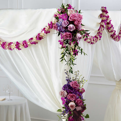 Color & Light Chuppah Decor – CHRISTINE'S CREATIONS FLOWER SHOP, West Haven CT