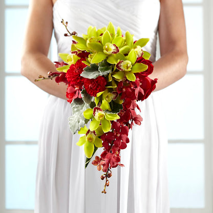 Elegant Orchid Bouquet – CHRISTINE'S CREATIONS FLOWER SHOP, West Haven CT